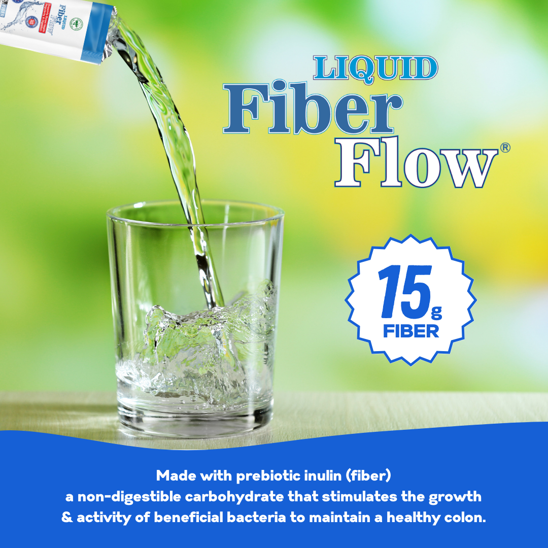 Liquid Fiber Flow® Liquid Fiber Supplement 1oz Packets by Nutritional Designs - High-quality Fiber Supplement by Nutritional Designs Inc at BariatricPal Store
