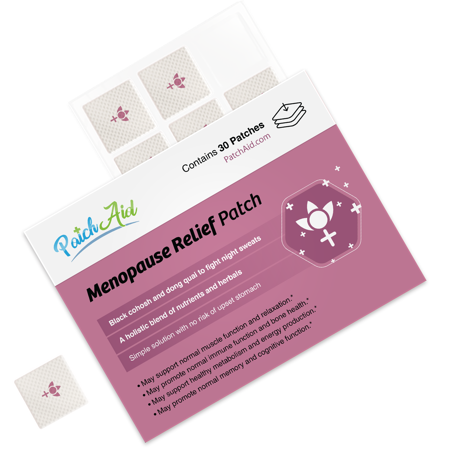 Menopause Relief Patch by PatchAid - High-quality Vitamin Patch by PatchAid at BariatricPal Store