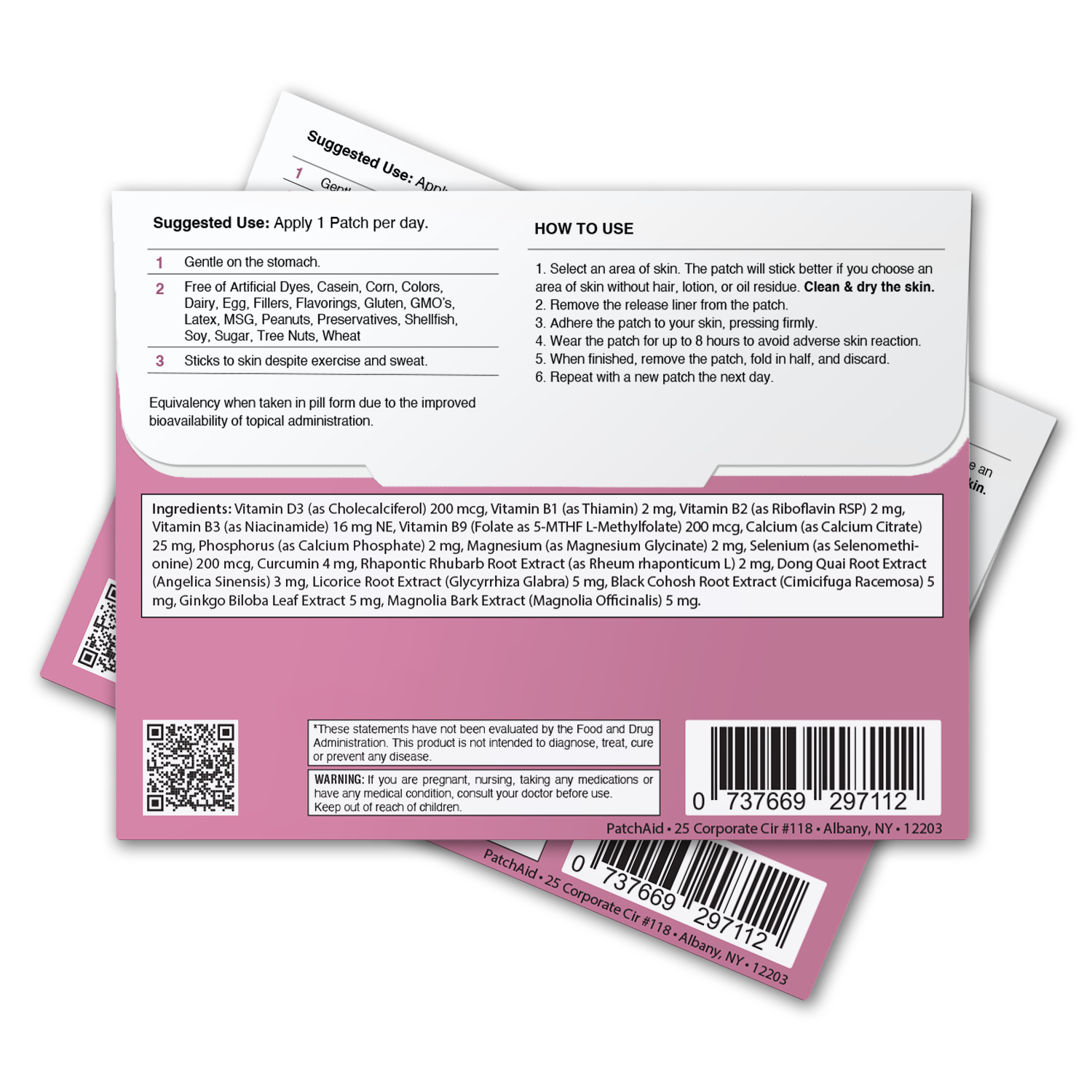 Menopause Relief Patch by PatchAid