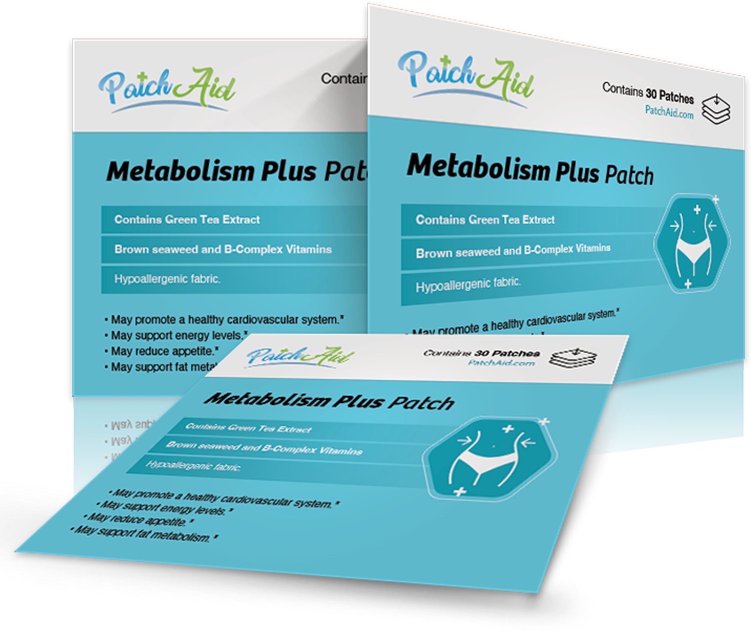 Metabolism Plus Topical Patch by PatchAid - High-quality Vitamin Patch by PatchAid at BariatricPal Store