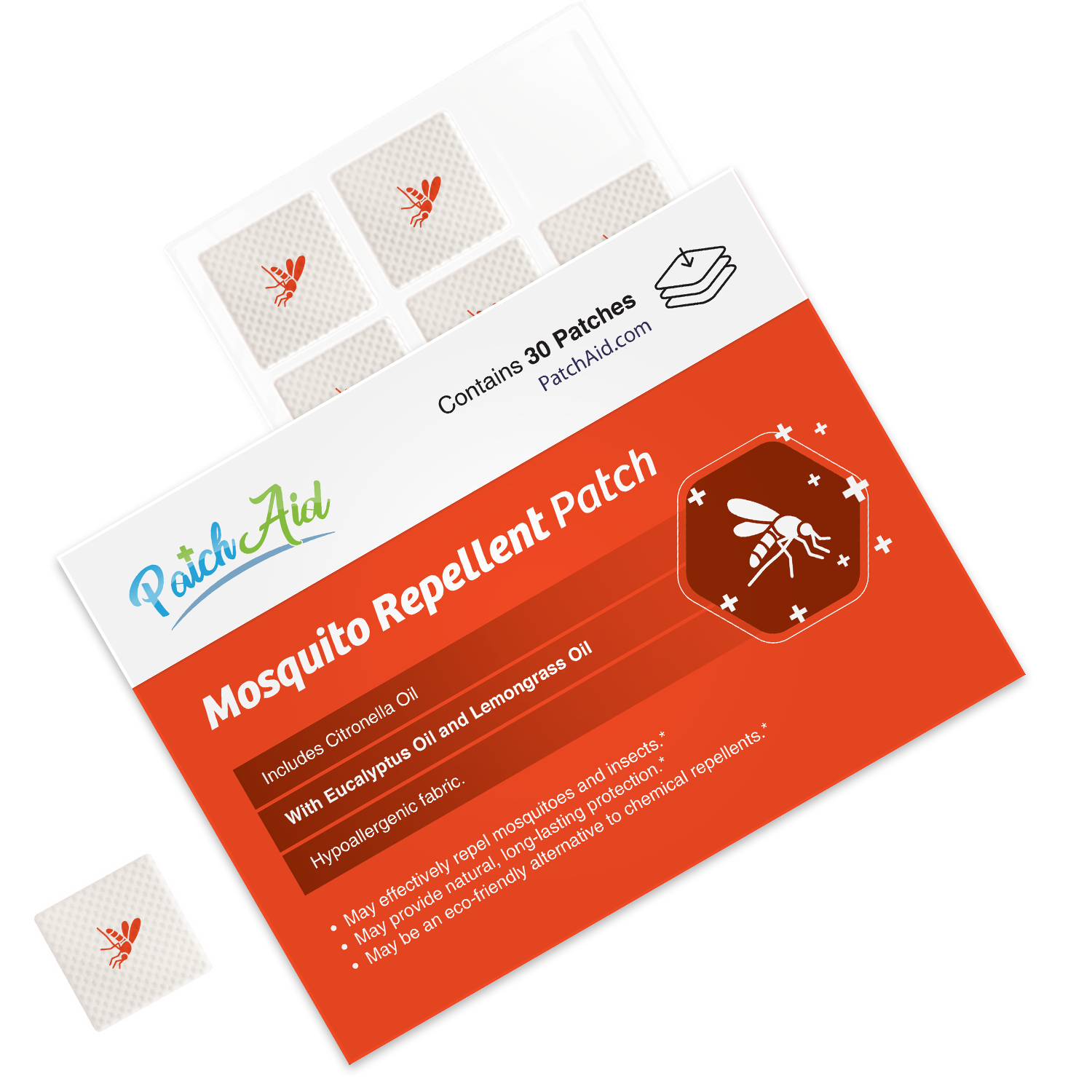 Mosquito Repellent Patch by PatchAid - High-quality Vitamin Patch by PatchAid at BariatricPal Store