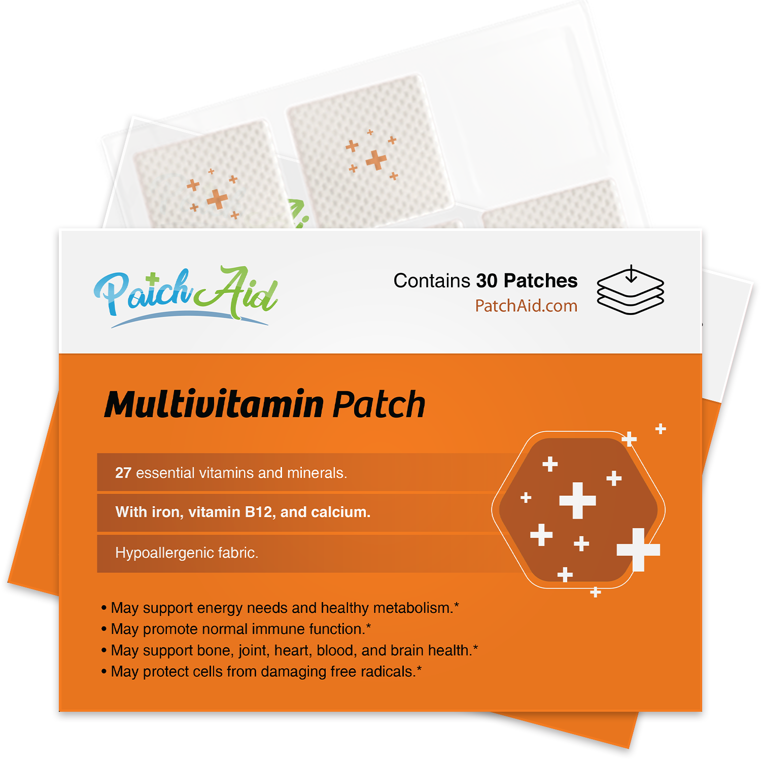 Gastric Bypass Vitamin Patch Pack by PatchAid
