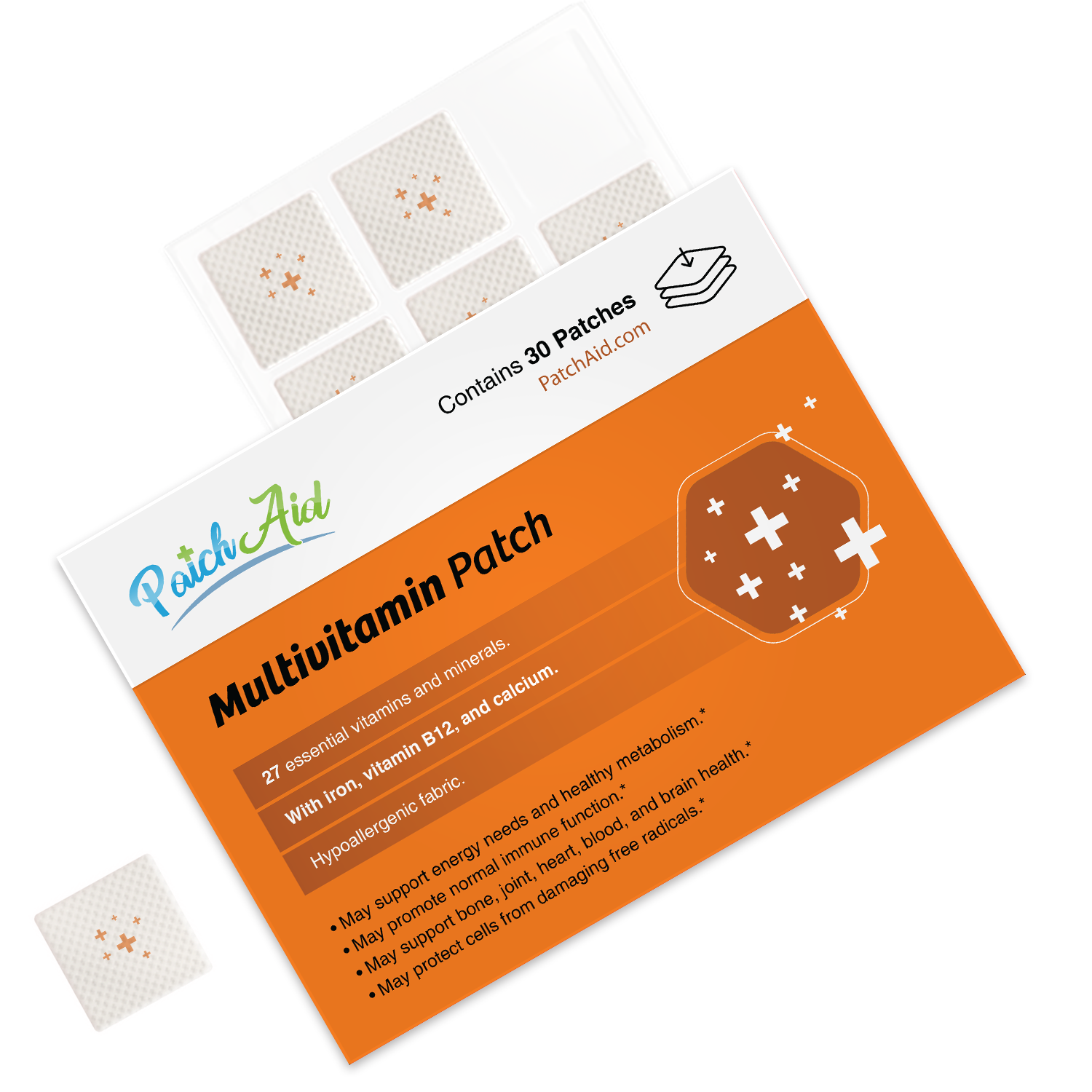 MultiVitamin Plus Topical Patch by PatchAid - High-quality Vitamin Patch by PatchAid at BariatricPal Store