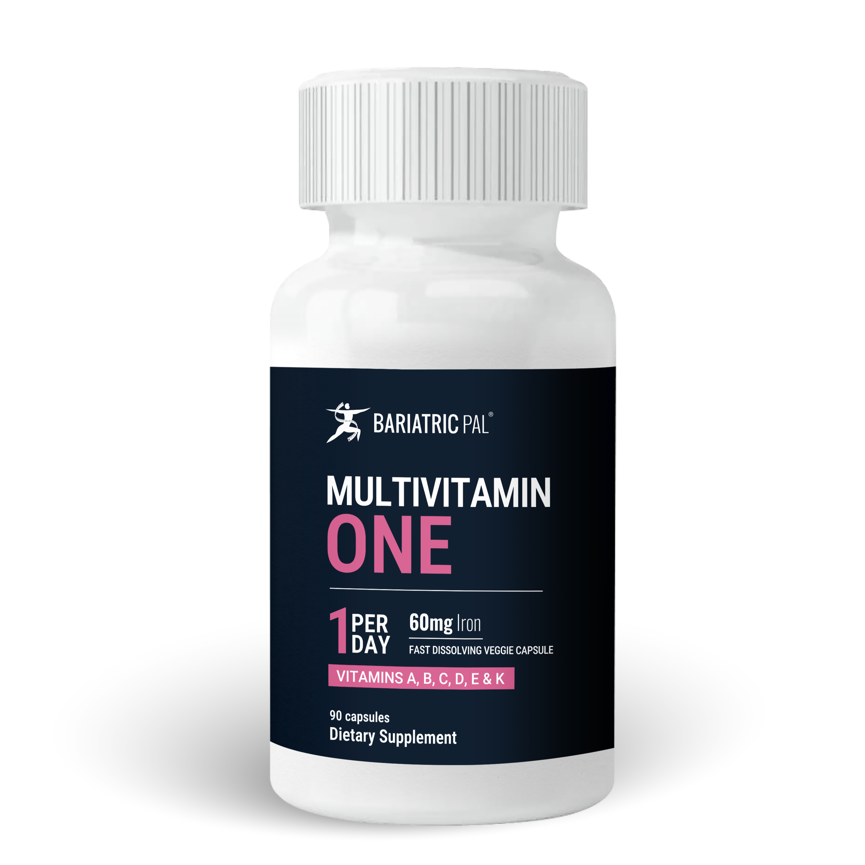 #12-Month Supply of BariatricPal Multivitamin ONE_with 60mg Iron #Type_Capsule