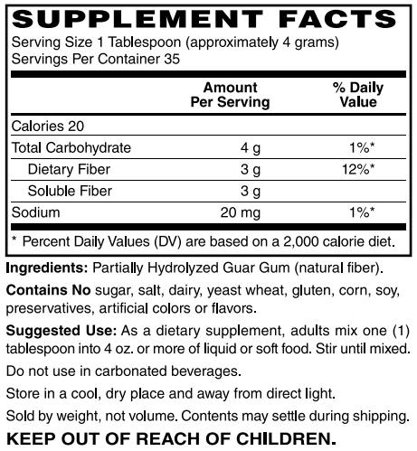 ClearFiber™ Powder by BariatricPal - Dissolves Clearly with No Grit, Thickening or Flavor! - High-quality Fiber Supplement by BariatricPal at BariatricPal Store