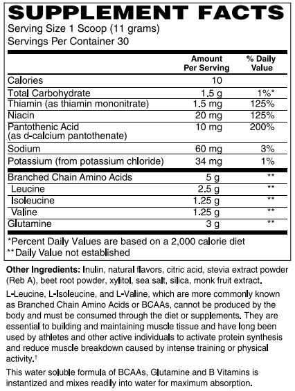BCAA Powder by Netrition - High-quality Amino Acids by Netrition at BariatricPal Store