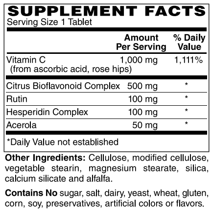 Ultra Complex C-1,000 Tablet by BariatricPal - Elevate Immunity, Boost Collagen & Energize Your Life - High-quality Vitamin C by BariatricPal at BariatricPal Store