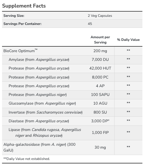 NOW Optimal Digestive System 90 Veg Capsules - High-quality Digestive Enzymes by NOW at BariatricPal Store