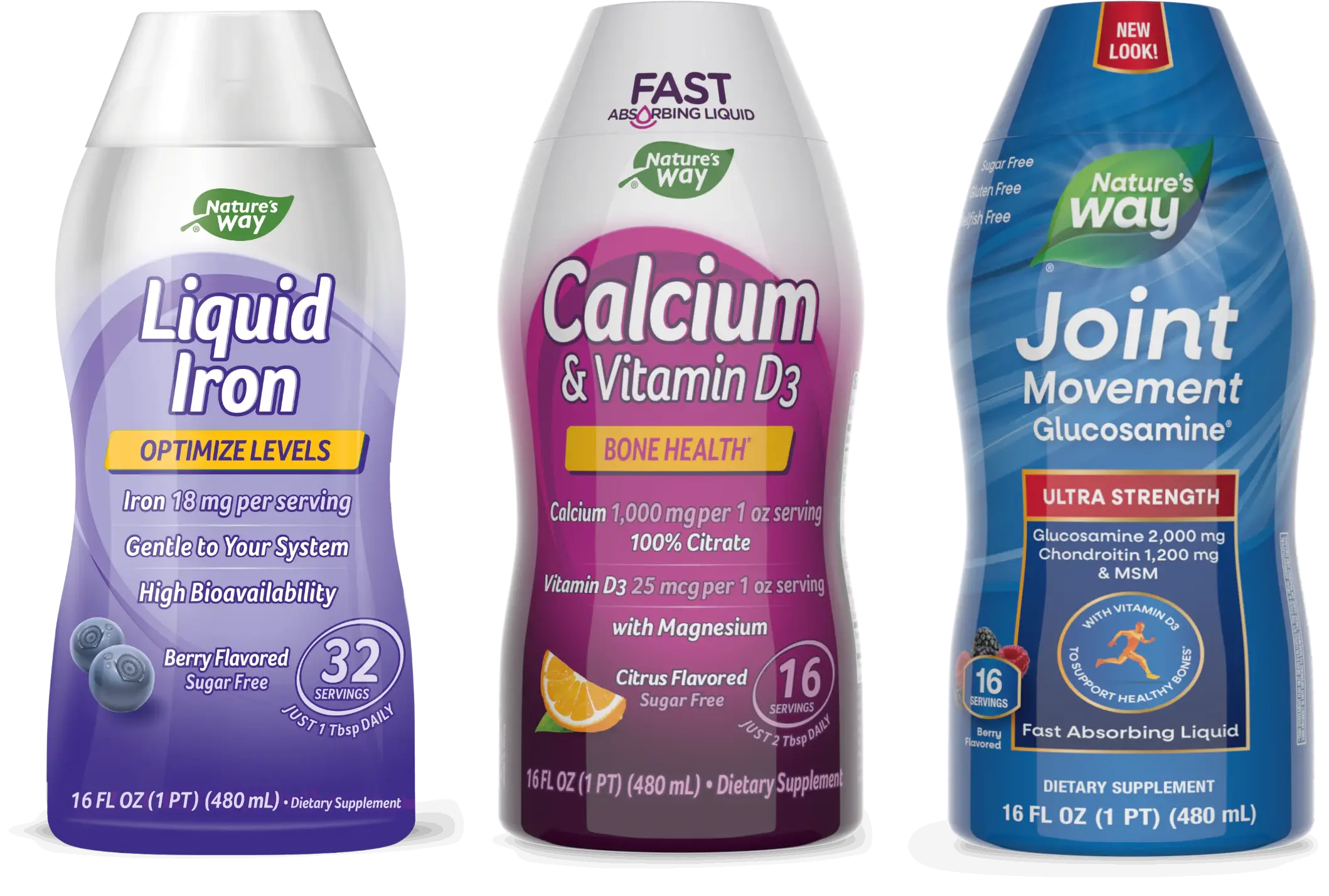 Wellesse Liquid Vitamins by Natures Way Variety Pack - High-quality Liquid Vitamins by Wellesse at BariatricPal Store