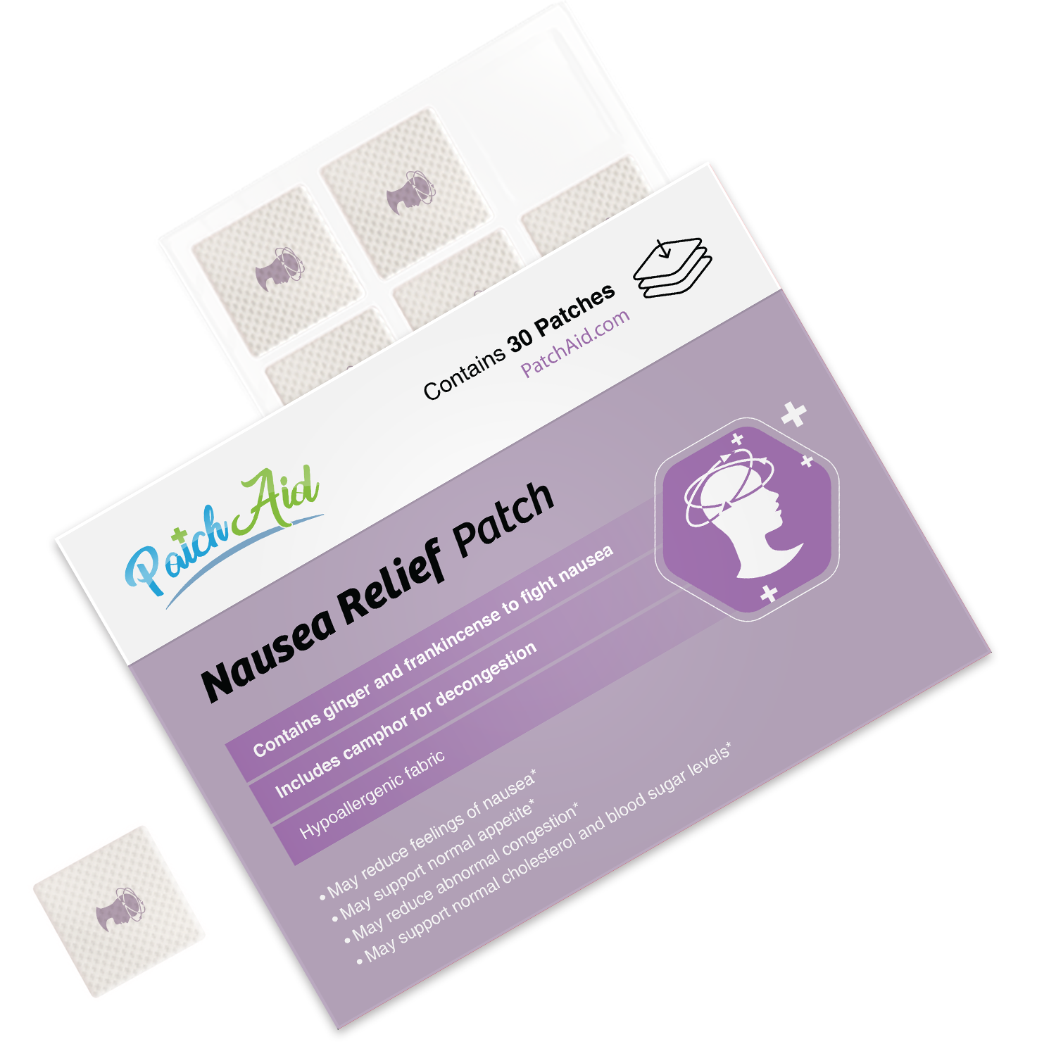 Nausea Relief Patch by PatchAid - High-quality Vitamin Patch by PatchAid at BariatricPal Store