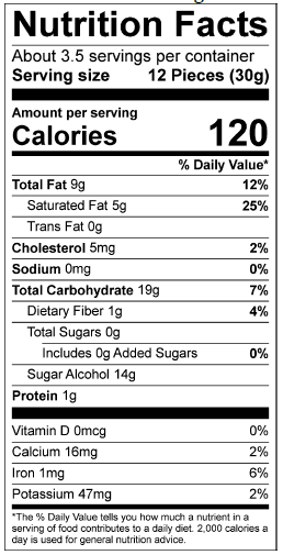 Asher's Chocolates Sugar Free Milk Chocolate Nonpareils, 4 oz