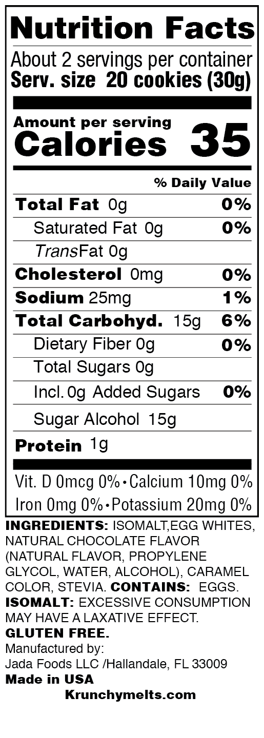 #Flavor_Chocolate #Size_2 oz.