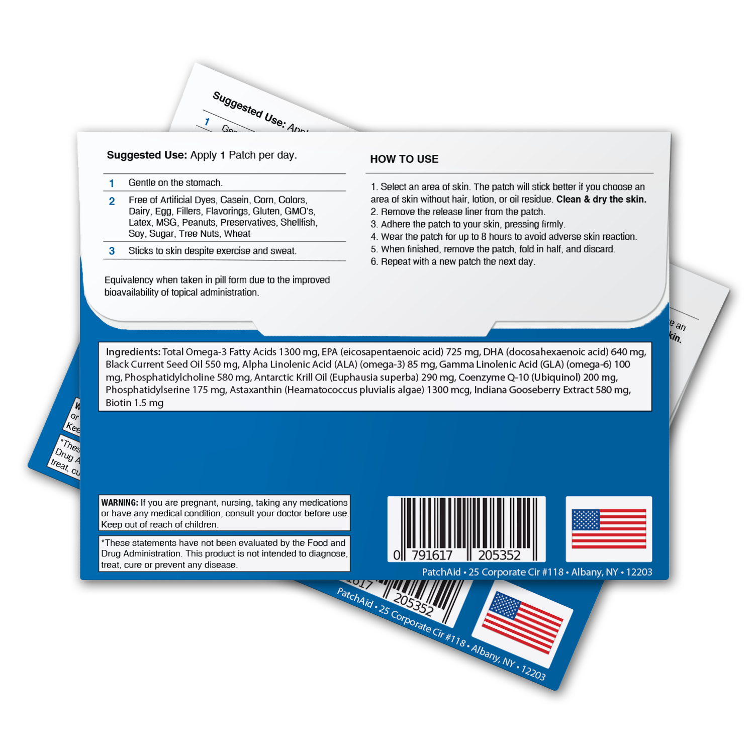 Men’s Health Essentials Patch Pack by PatchAid