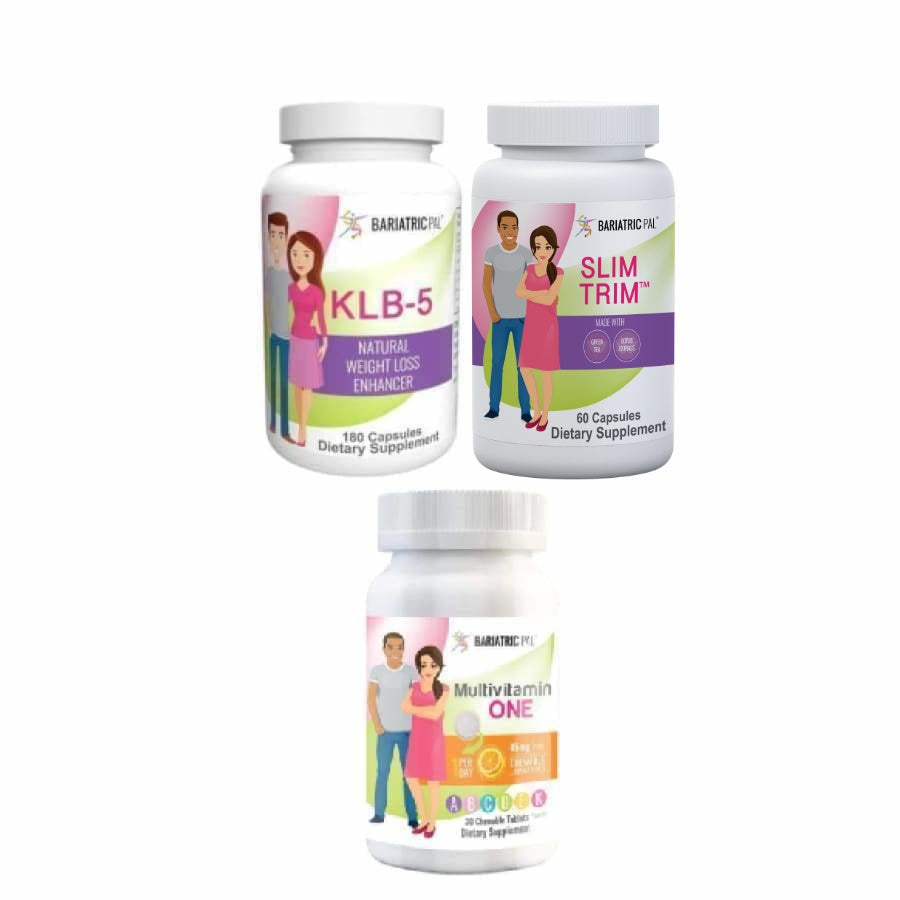 BariatricPal Multivitamin One + Appetite Suppressant & Weight Loss Enhancer Combo Pack - High-quality Multivitamins by BariatricPal at BariatricPal Store