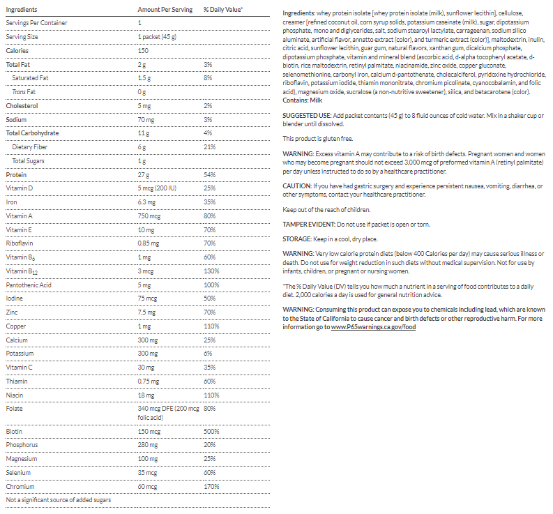 #Flavor_Orange Cream #Size_Single Serve Packet