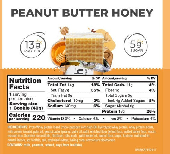 Power Crunch Protein Energy Wafer Bar – Peanut Butter Honey