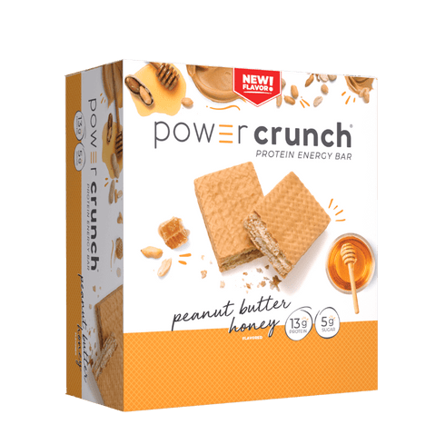 Power Crunch Protein Energy Wafer Bar – Peanut Butter Honey
