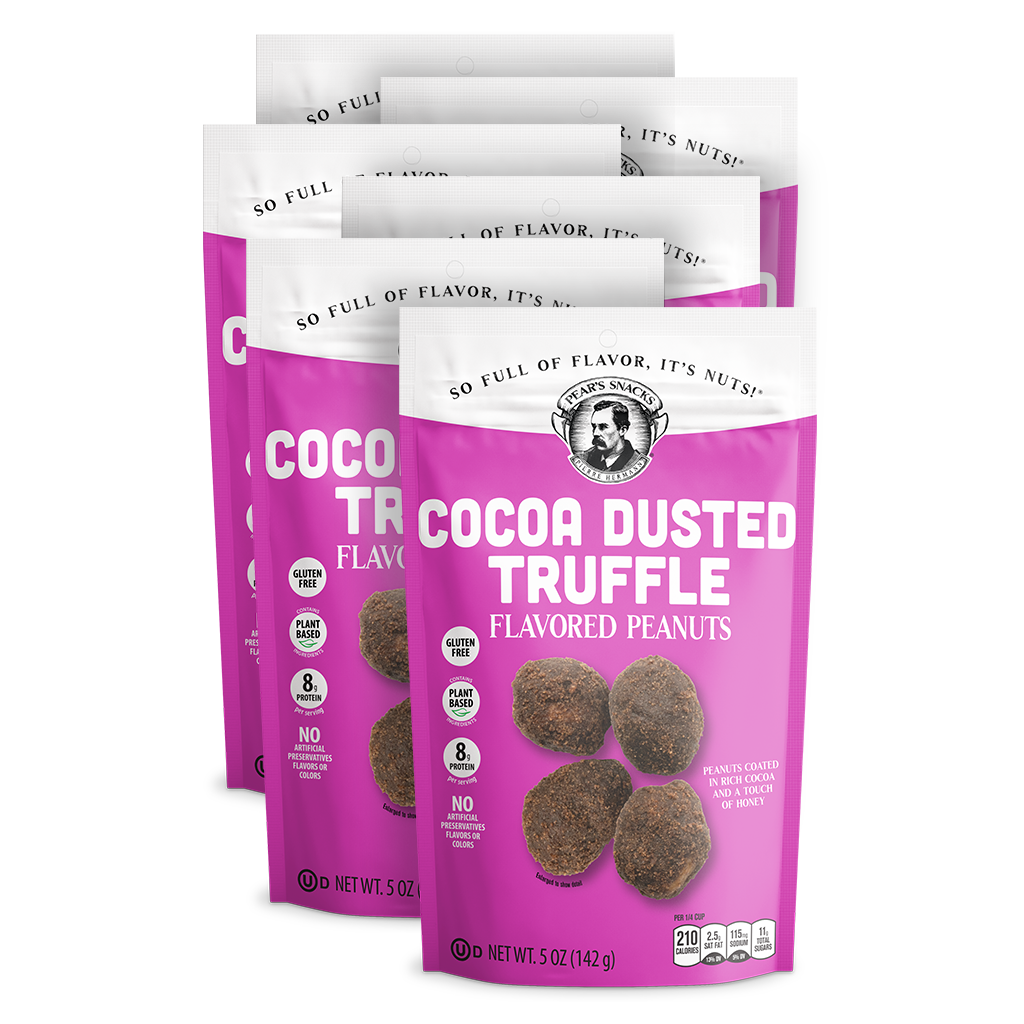 #Flavor_Cocoa Dusted Truffle Peanuts, 5oz #Size_6-Pack