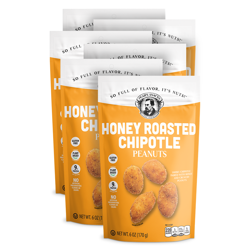 #Flavor_Honey Roasted Chipotle Peanuts, 6oz #Size_6-Pack