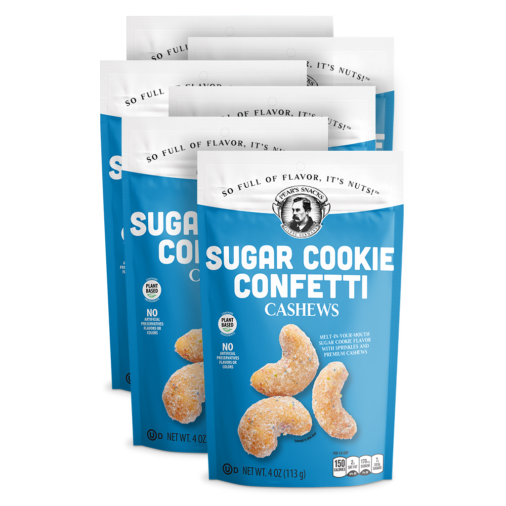 #Flavor_Sugar Cookie Confetti Cashews, 4oz #Size_6-Pack