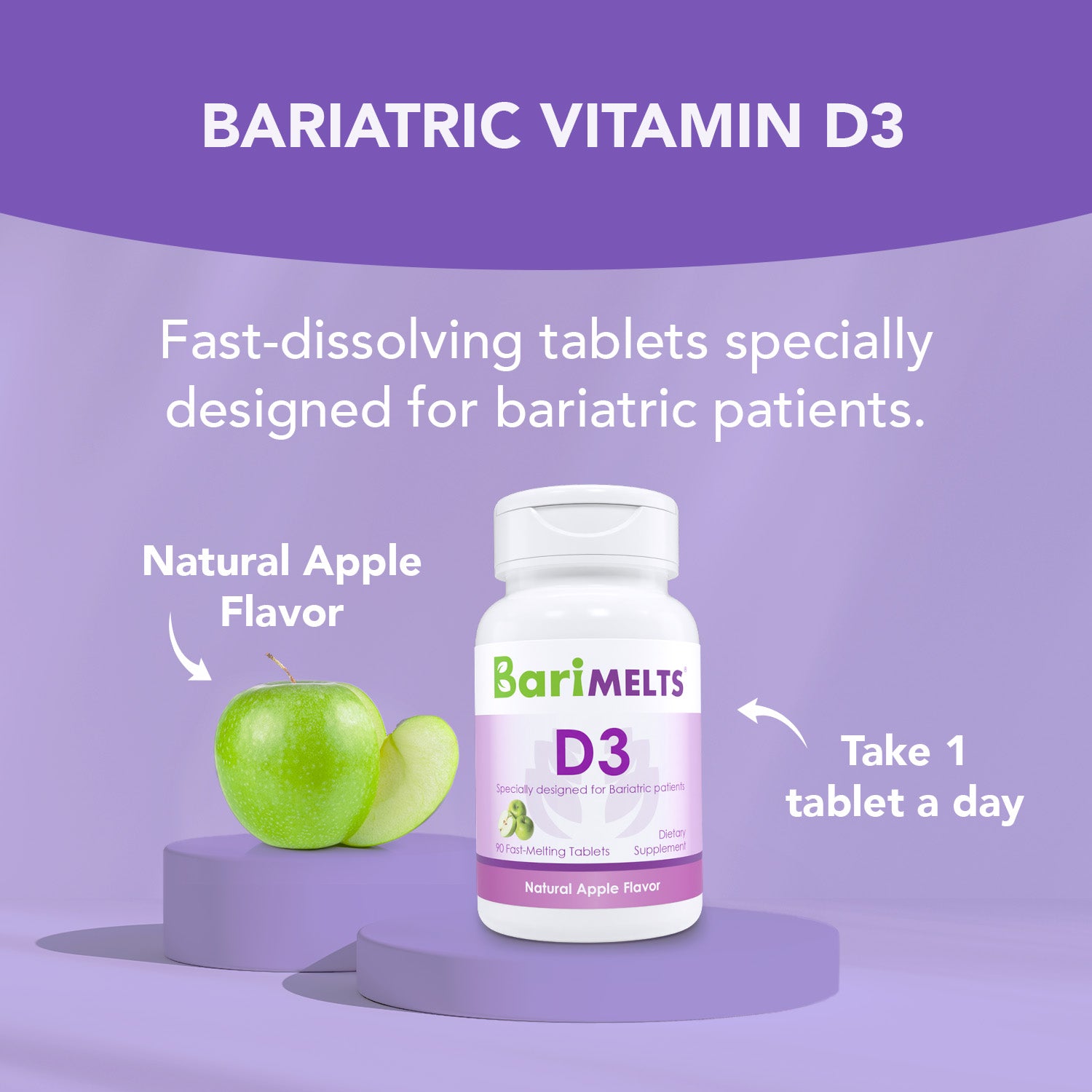 BariMelts D3 - High-quality Vitamin D by BariMelts at BariatricPal Store