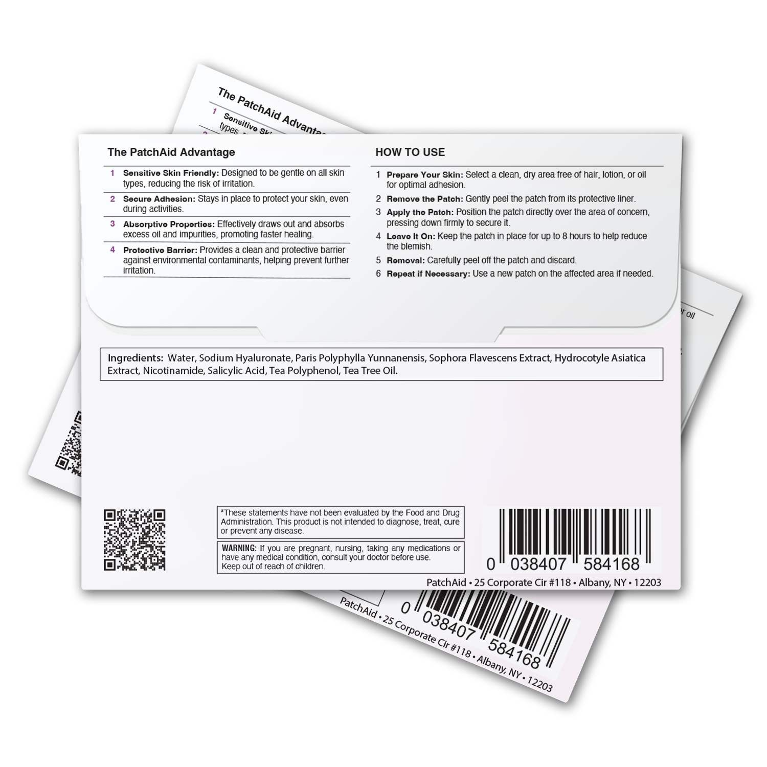 Microneedle Blemish Patch – 9 Patches with Salicylic Acid and Tea Tree Oil