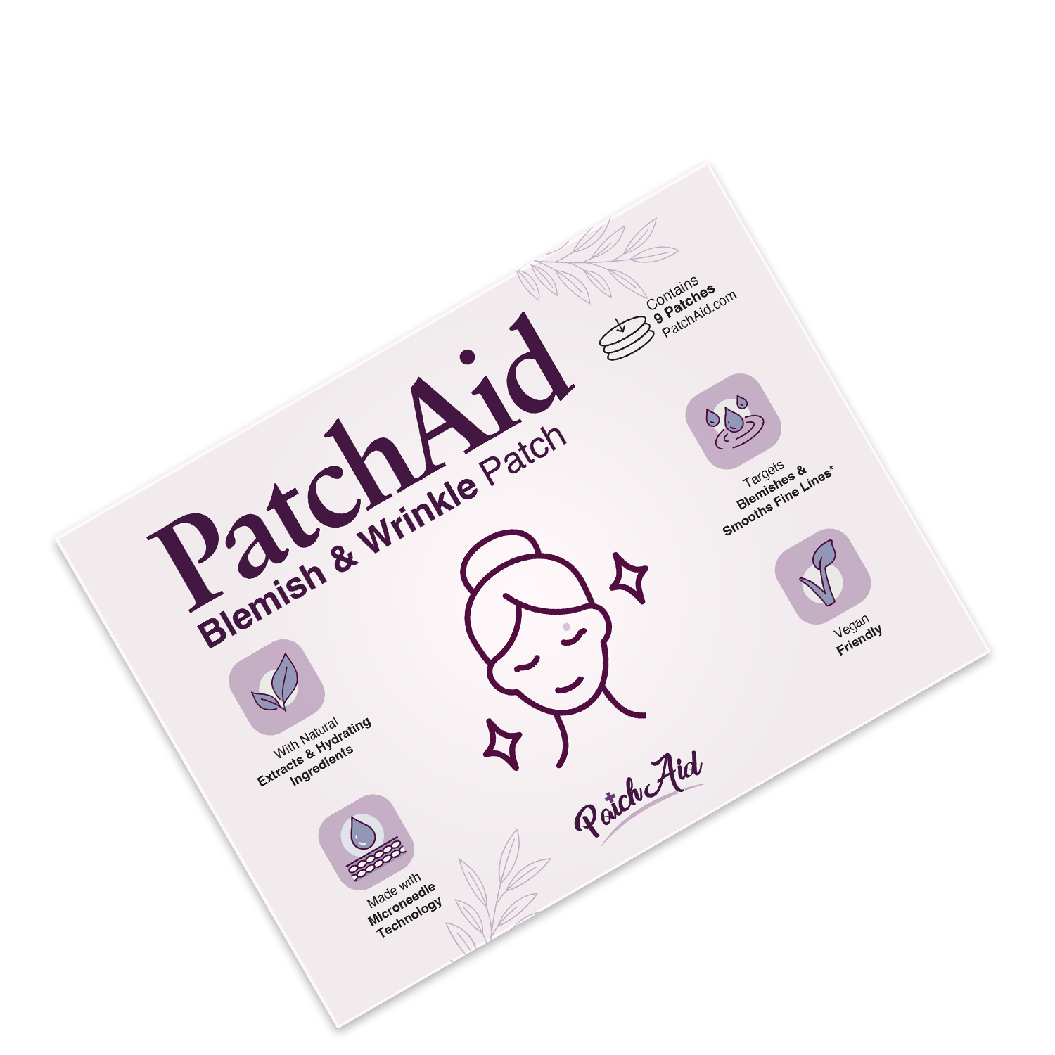 Microneedle Blemish Patch – 9 Patches with Salicylic Acid and Tea Tree Oil