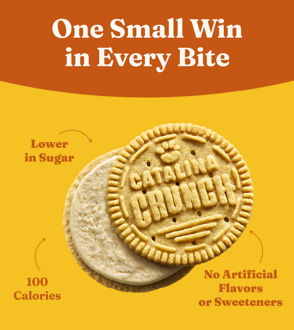 Catalina Crunch Keto Sandwich Cookies - Peanut Butter