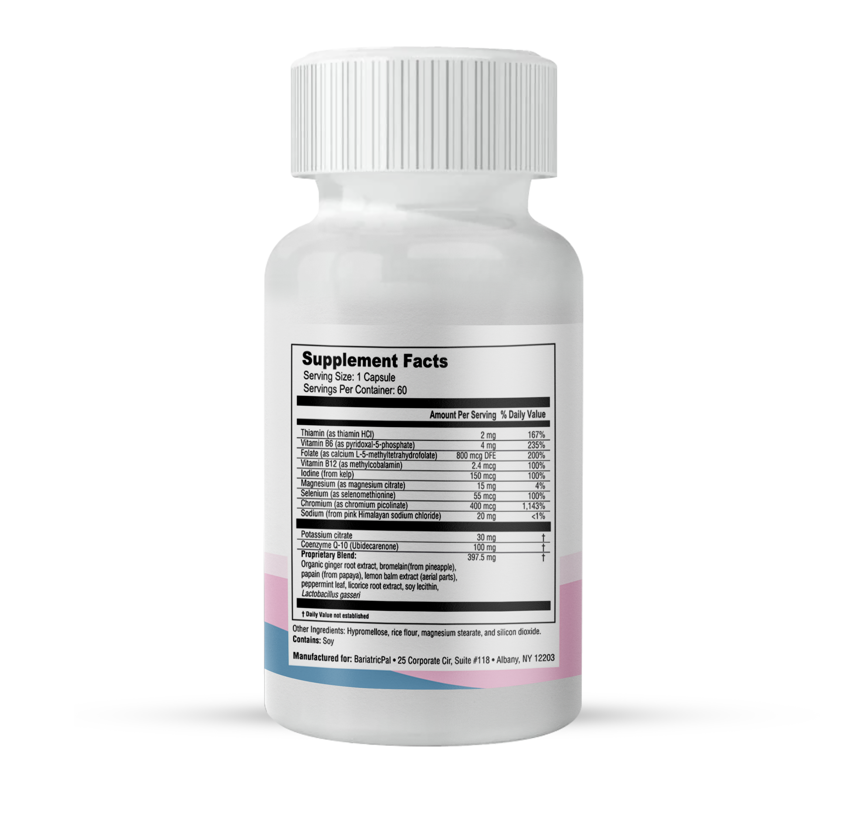 PeptideComfort™ - Daily GLP-1 Support Vitamin for Nausea Relief, Energy, & Metabolic Health by BariatricPal