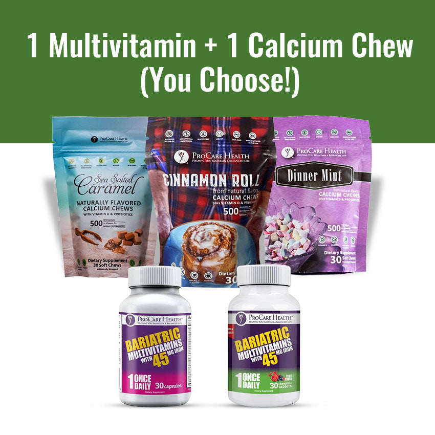 ProCare Health Bariatric Surgery Vitamin Pack Custom Bundle