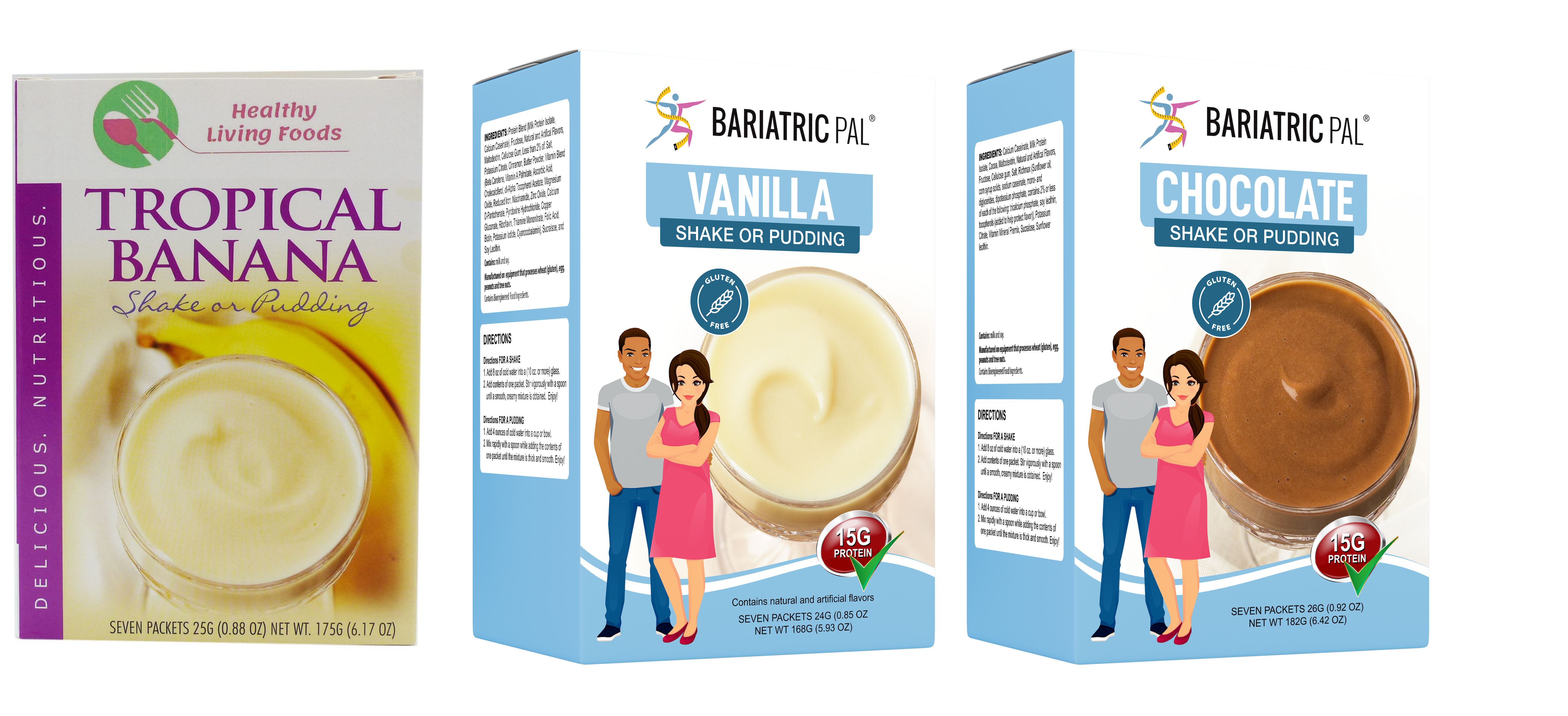 Bariatricpal Protein Pudding - Variety Pack