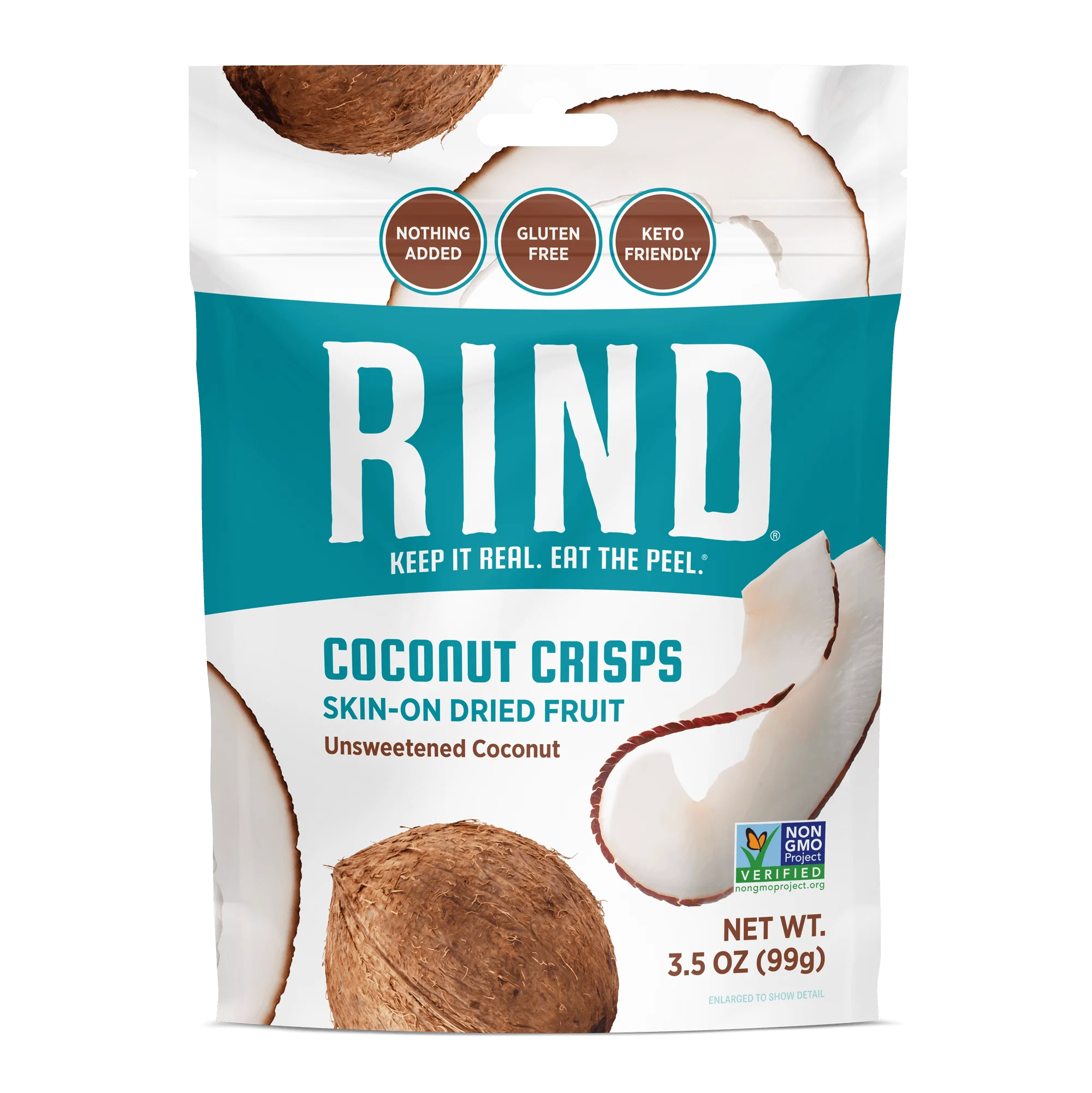 #Flavor_Organic Unsweetened Coconut Crisps