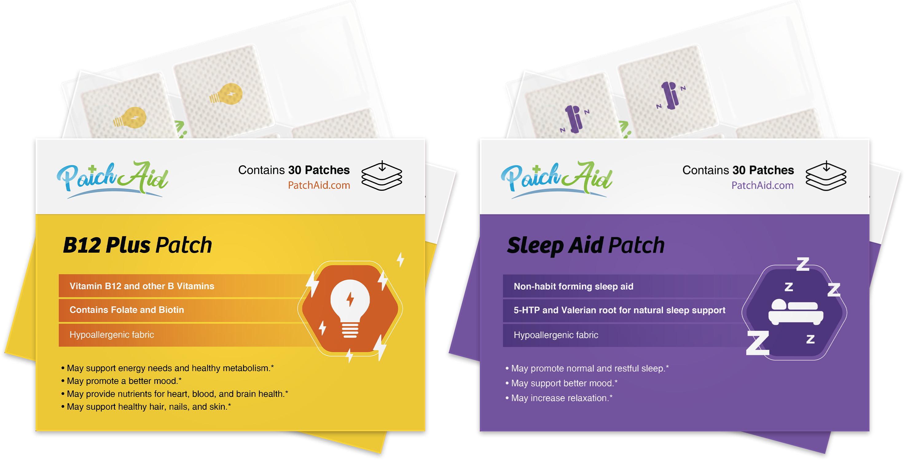 Rise And Shine Vitamin Patch Pack by PatchAid - High-quality Vitamin Patch by PatchAid at BariatricPal Store
