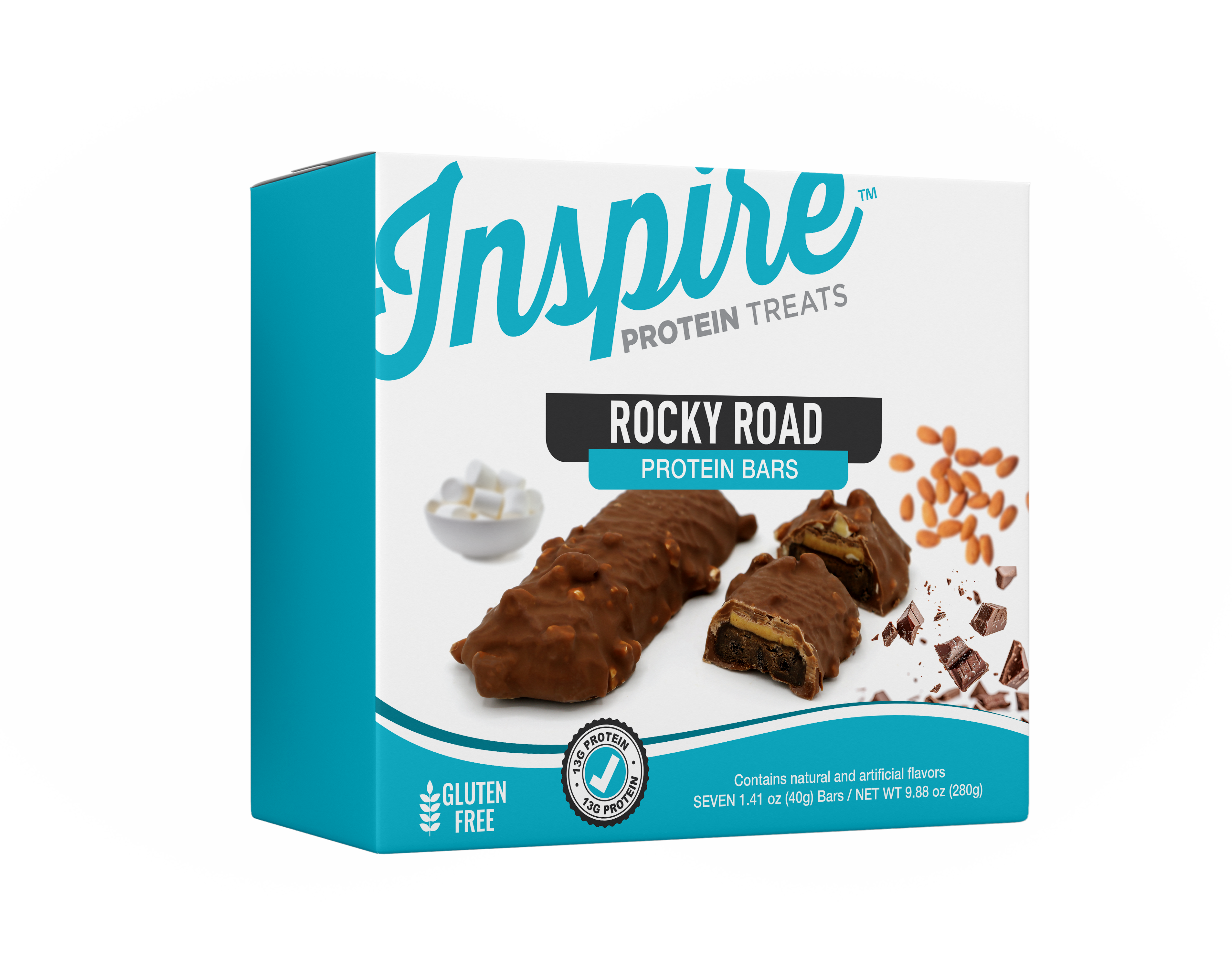 Inspire High Protein Bars by Bariatric Eating- Rocky Road by