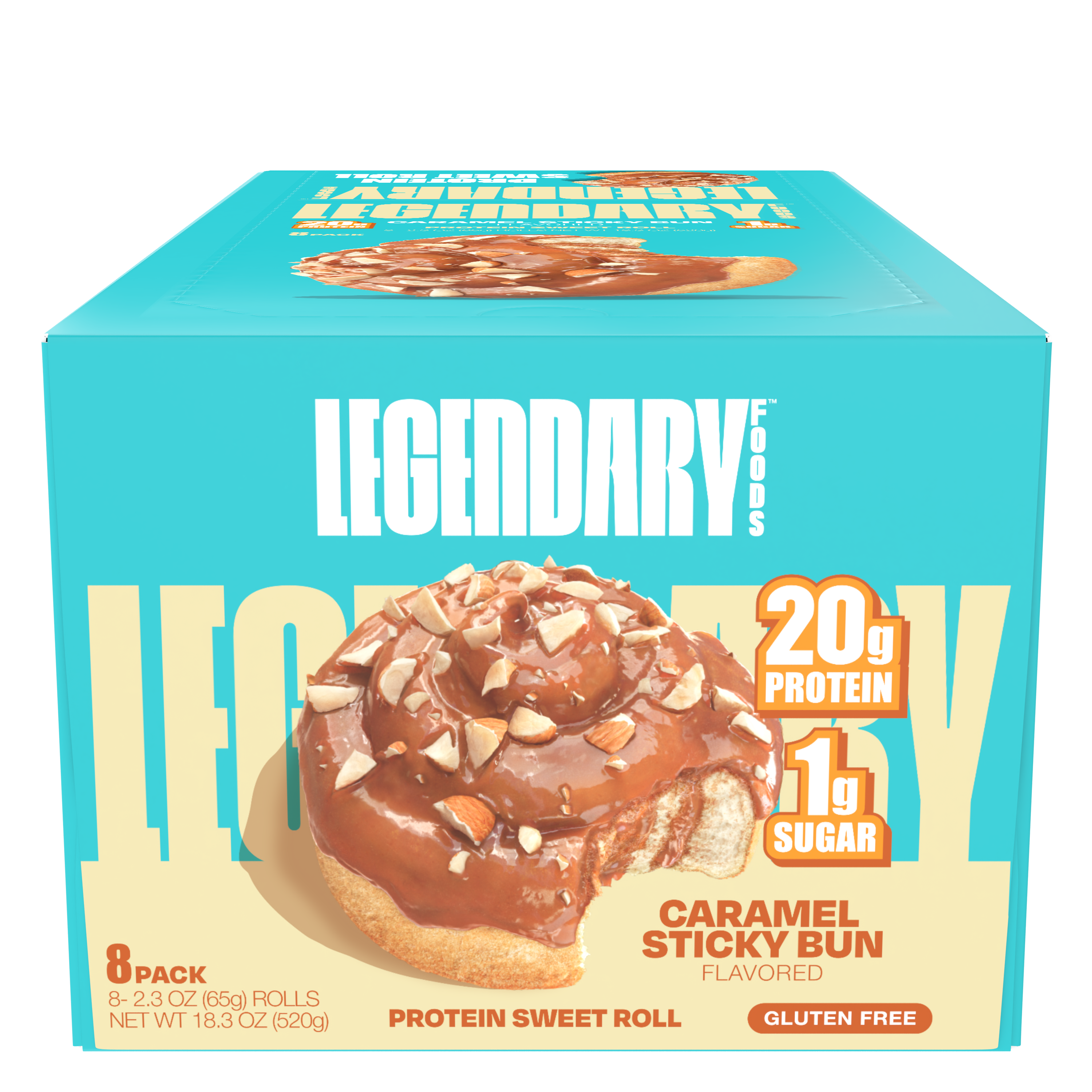 Legendary Foods Protein Sweet Roll - Caramel Sticky Bun