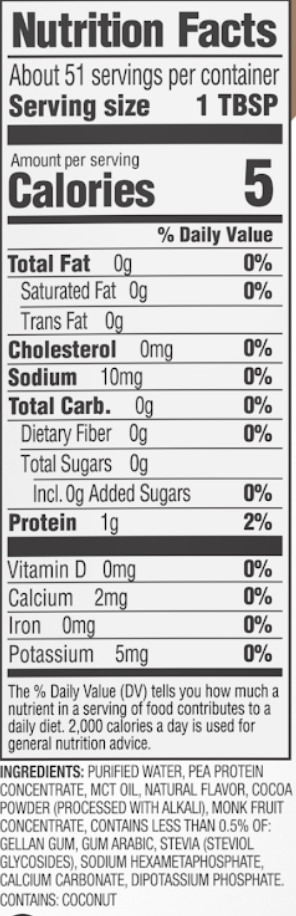 #Flavor_Coconut Mocha - Plant Based
