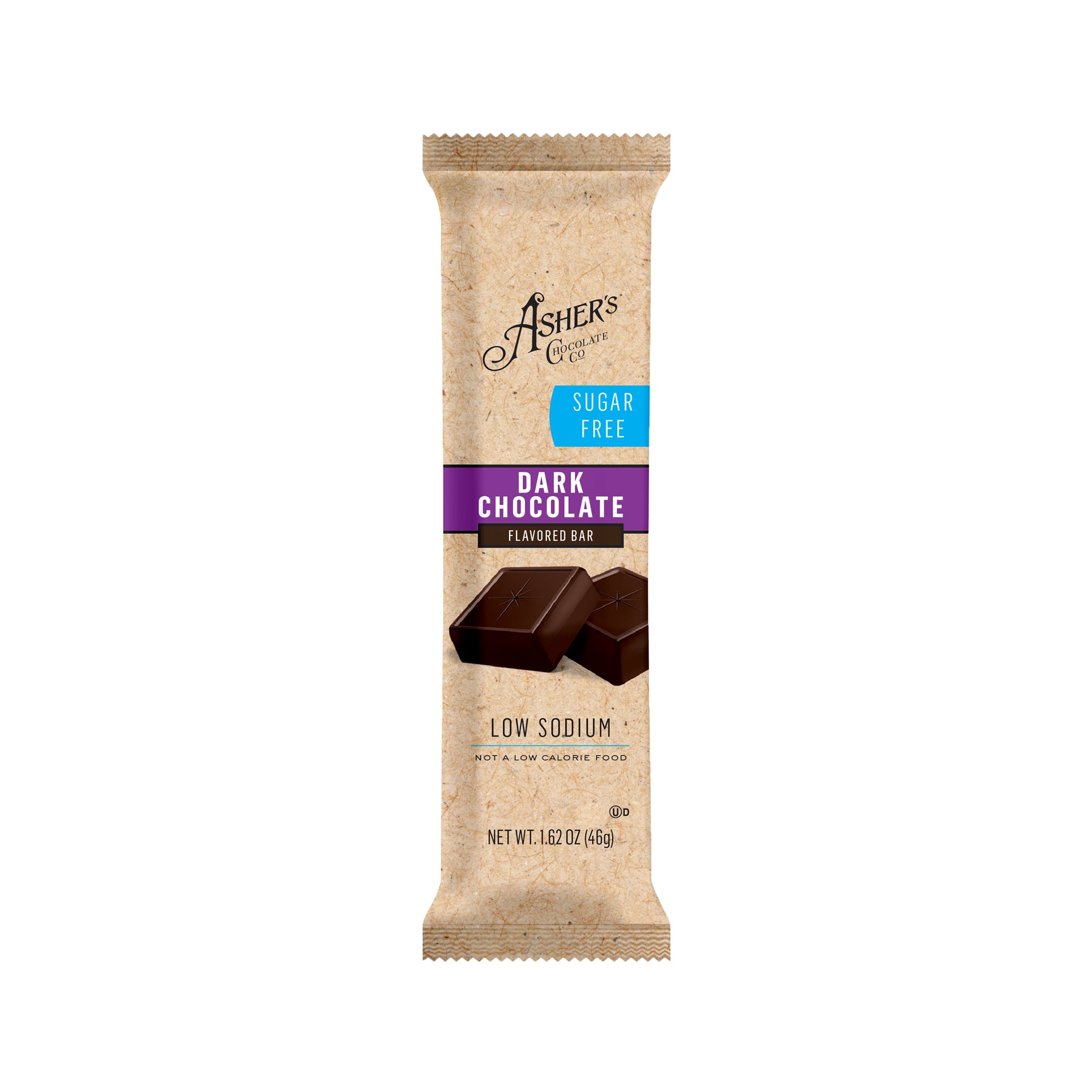 Asher's Chocolate Sugar-Free Chocolate Bars - Dark Chocolate