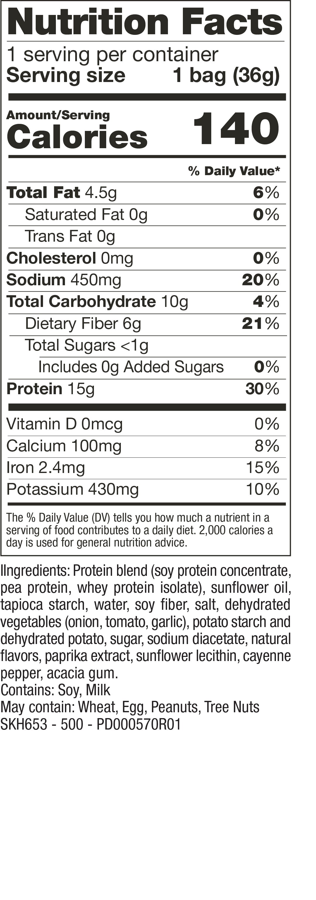 BariatricPal Proti Diet Protein Chips - Barbecue
