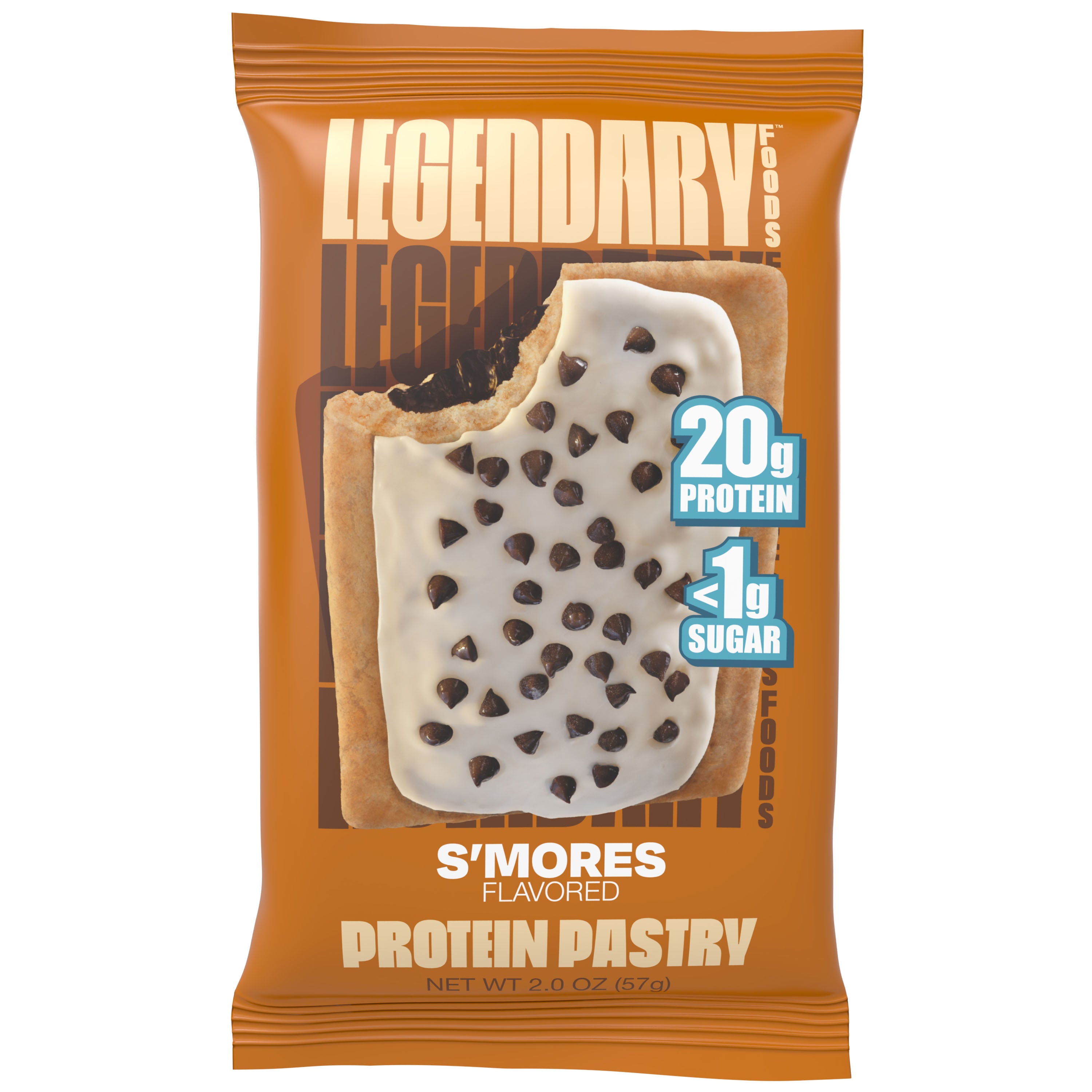 Legendary Foods Cake Style Low-Carb Protein Pastry - S'mores