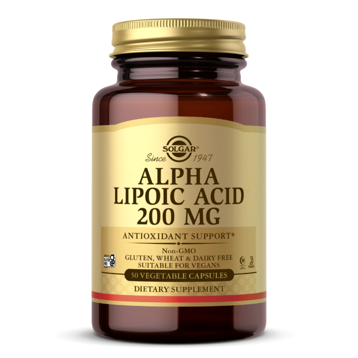 Solgar® Alpha Lipoic Acid 200mg - High-quality Antioxidant by Solgar at BariatricPal Store