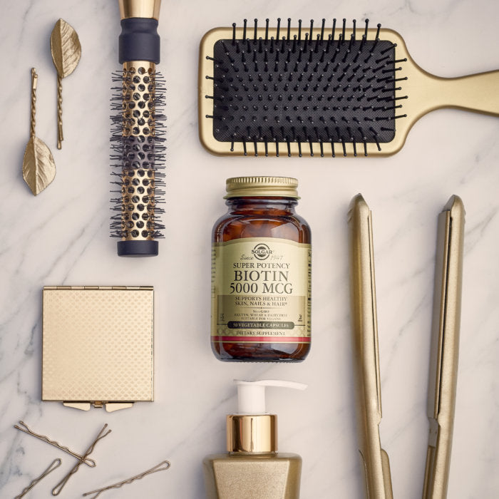 Solgar® Biotin 5000mcg Vegetable Capsules - High-quality Biotin by Solgar at BariatricPal Store