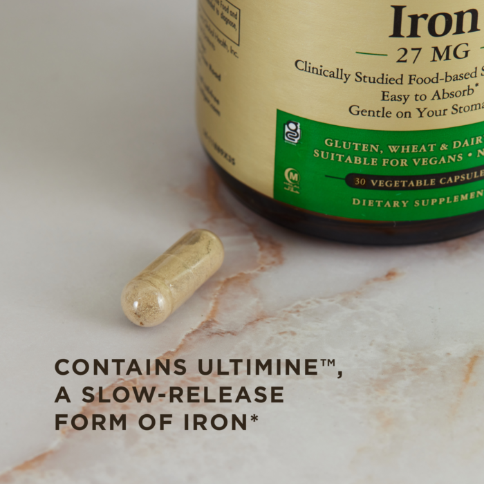 Solgar® Earth Source® Koji Fermented Iron 27mg - High-quality Iron by Solgar at BariatricPal Store