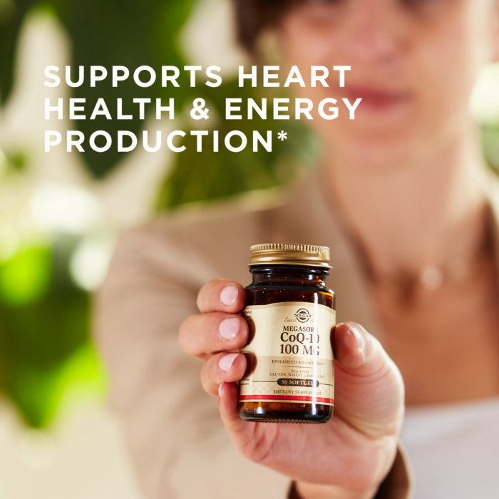 Solgar® Megasorb CoQ-10 100mg - 30 Softgels - High-quality COQ10 by Solgar at BariatricPal Store