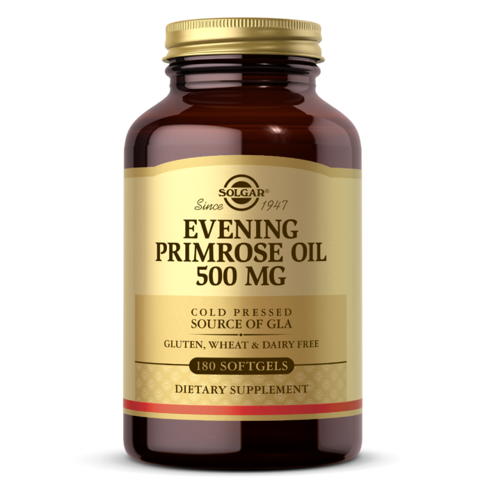 Solgar® Evening Primrose Oil - Cold Pressed Source of GLA - High-quality Hair, Skin & Nails by Solgar at BariatricPal Store