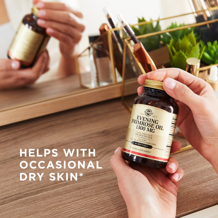 Solgar® Evening Primrose Oil - Cold Pressed Source of GLA - High-quality Hair, Skin & Nails by Solgar at BariatricPal Store