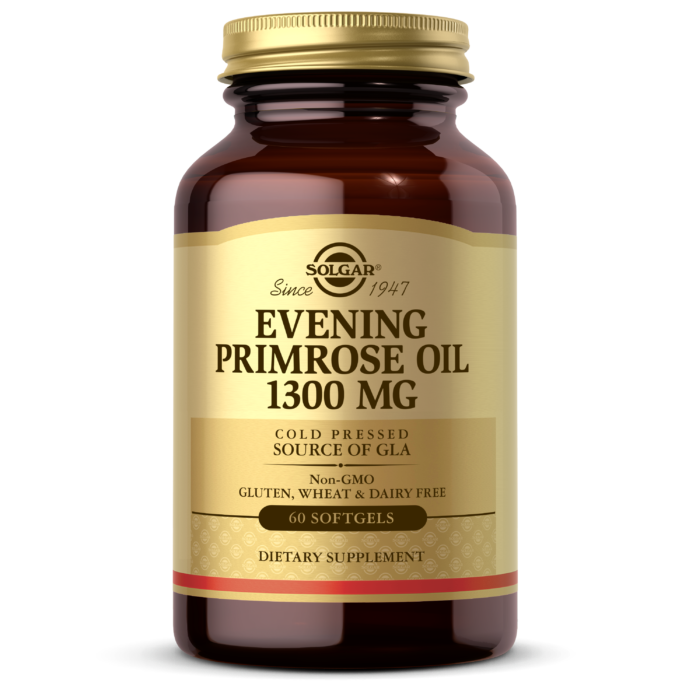 Solgar® Evening Primrose Oil - Cold Pressed Source of GLA - High-quality Hair, Skin & Nails by Solgar at BariatricPal Store