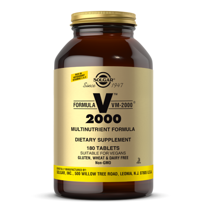 Solgar® Formula VM-2000® Tablets (Multinutrient System) - High-quality Vitamins & Supplements by Solgar at BariatricPal Store