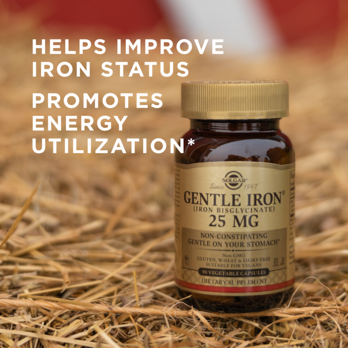 Solgar® Gentle Iron® 25mg - Iron Bisglycinate - High-quality Iron by Solgar at BariatricPal Store