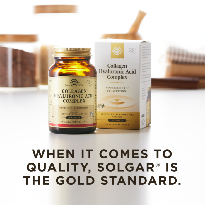 Solgar Collagen Hyaluronic Acid Complex - 30 Tablets