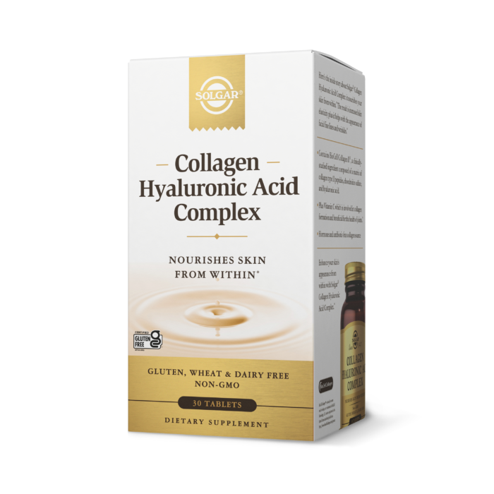 Solgar Advanced Collagen Hyaluronic Acid Complex - 30 Tablets